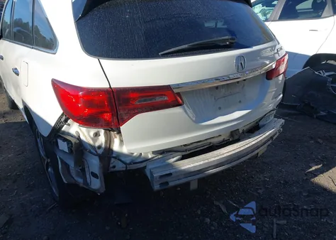 2017 Acura Mdx Advance Package z USA, uszkodzony, nr VIN 5FRYD4H80HB003615